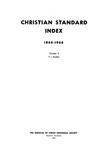 Christian Standard Index 1866 - 1966. Volume 3: F through Keckley by Claude E. Spencer