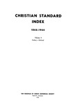 Christian Standard Index 1866 - 1966. Volume 4: Ked through National by Claude E. Spencer