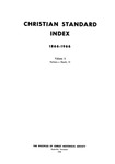 Christian Standard Index 1866 - 1966. Volume 5: Nations through Sheets by Claude E. Spencer