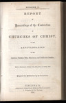 [1854] Report of Proceedings of the Convention of Churches of Christ at the Anniversaries of the American Christian Bible, Missionary, and Publication Societies