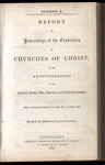 [1854] Report of Proceedings of the Convention of Churches of Christ at the Anniversaries of the American Christian Bible, Missionary, and Publication Societies by William C. Irvin