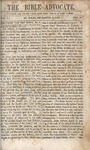 The Bible Advocate, St. Louis, Missouri, Volume 6, Number 10, December 1848 by John R. Howard