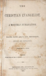 The Christian Evangelist, Fort Madison, Iowa, Volume 5, 1854
