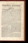 Christian Magazine "Extra" December 1852: The Attacks of the Millennial Harbinger upon the Christian Magazine and its Editor by Jessie Babcock Ferguson