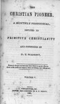 The Christian Pioneer, Volume 5, 1865 by David T. Wright