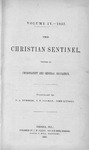 The Christian Sentinel, Volume 4 (1857) by Otis Asa Burgess, Isaac Newton Carman, and John Lindsey