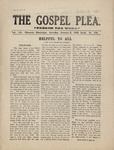 Gospel Plea, Volume 20 (1915) (Serial numbers 174 -221)