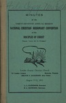 Minutes of the Thirty-seventh Annual Session, National Christian Missionary Convention of the Disciples of Christ by R L. Saunders