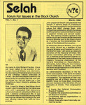 Selah: Forum for Issues in the Black Church, Volume 1, 1986