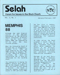 Selah: Forum for Issues in the Black Church, Volume 2, 1987